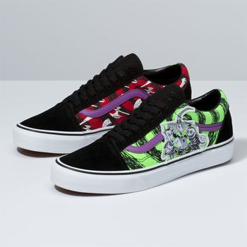 Vans Disney x Vans Old Skool - Miesten Tennarit - Lsb/Nightmare